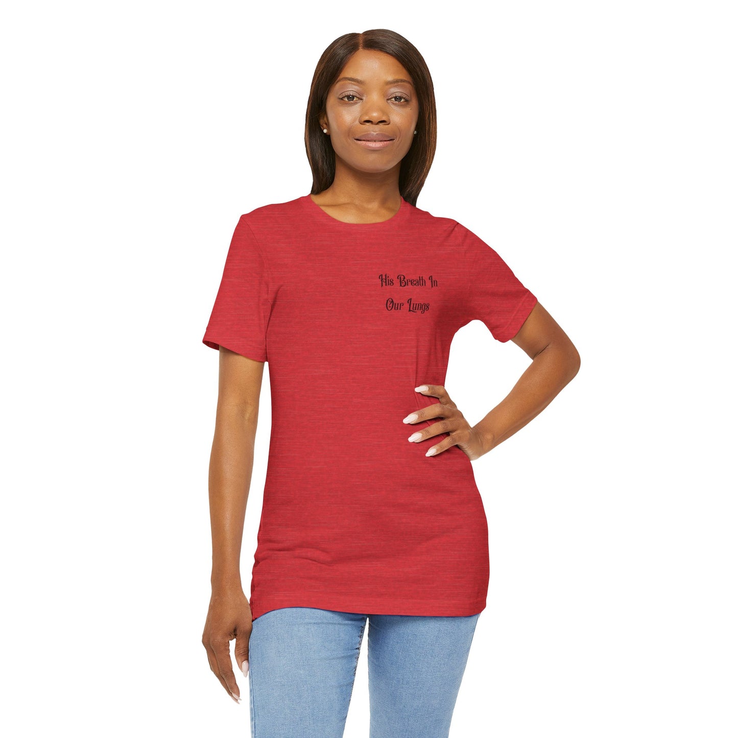 Religious Unisex Tee - Creative 'YHWH' Word Play Design