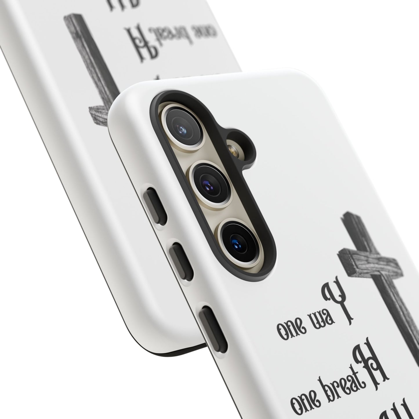 Christian Phone Case with Inspirational Quote, Spiritual Tough Cases, Hopeful Tech Accessory, Meaningful Gifts for Couples and Friends
