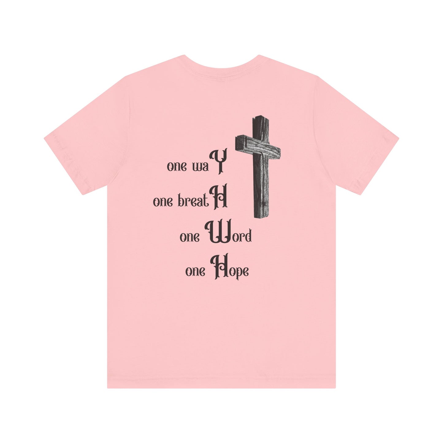 Religious Unisex Tee - Creative 'YHWH' Word Play Design