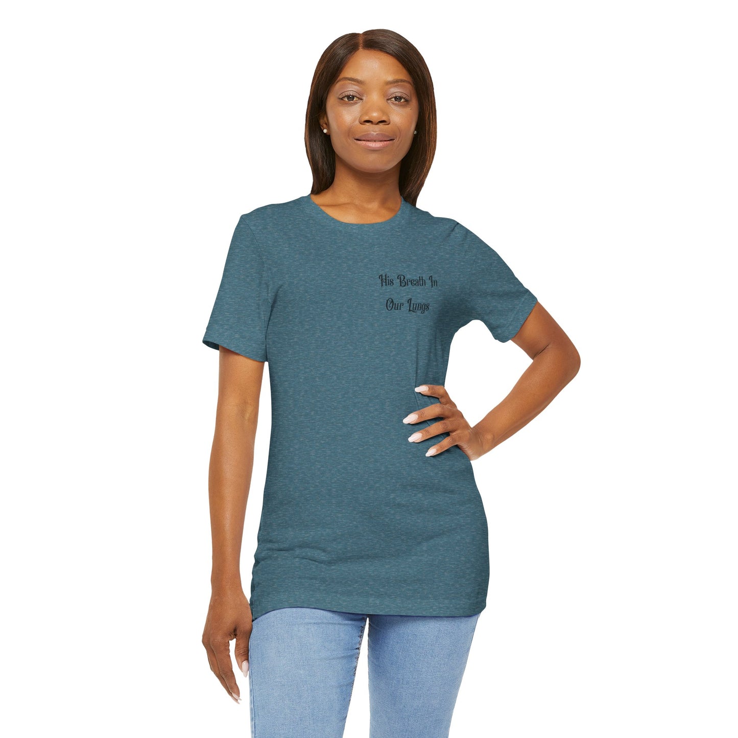 Religious Unisex Tee - Creative 'YHWH' Word Play Design