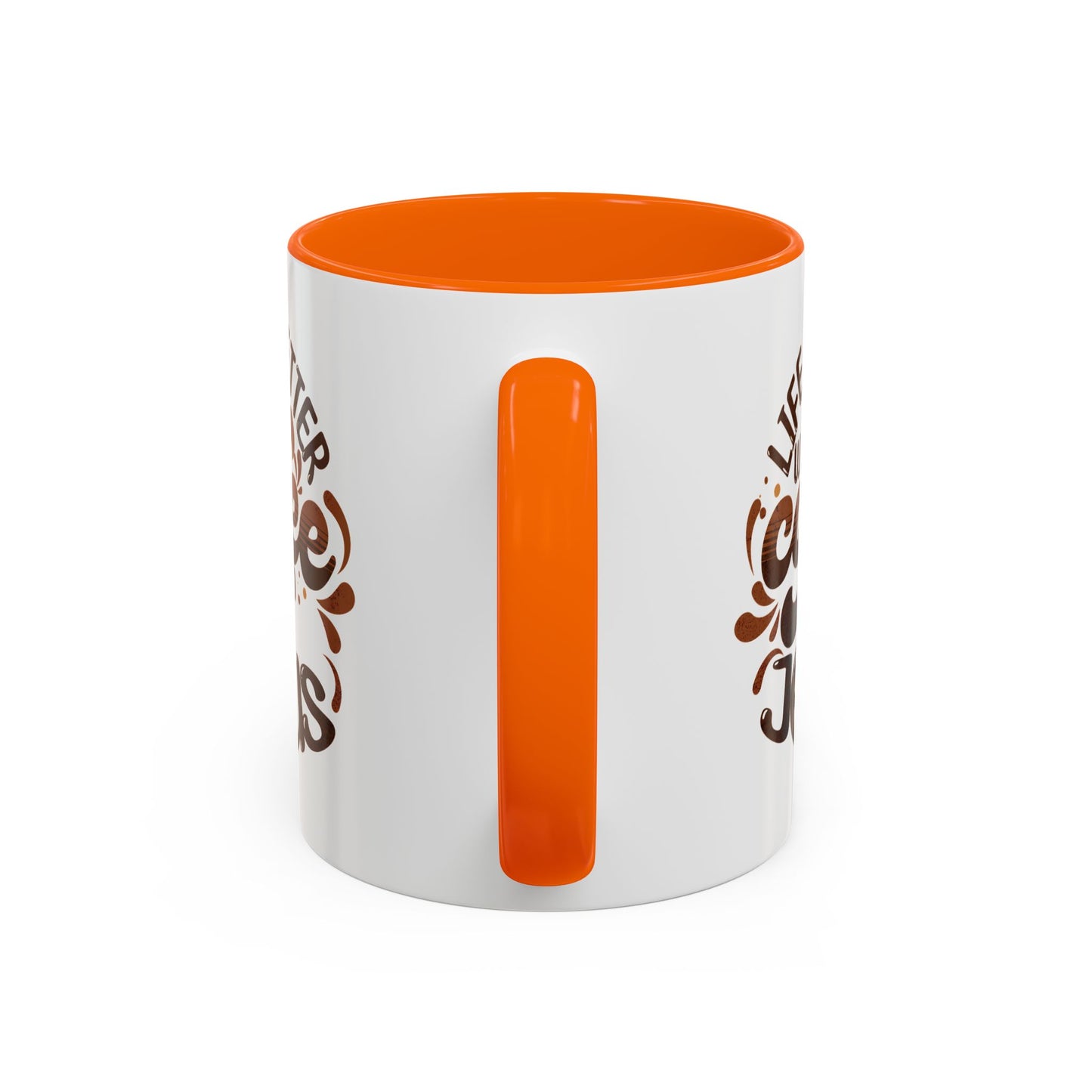 Bold "Life is Better with Coffee and Jesus" Coffee Mug - Unique Gift for Coffee and Jesus Lovers, Home Decor, Motivational Tea Cup, Office Mug, Fun Birthday Present