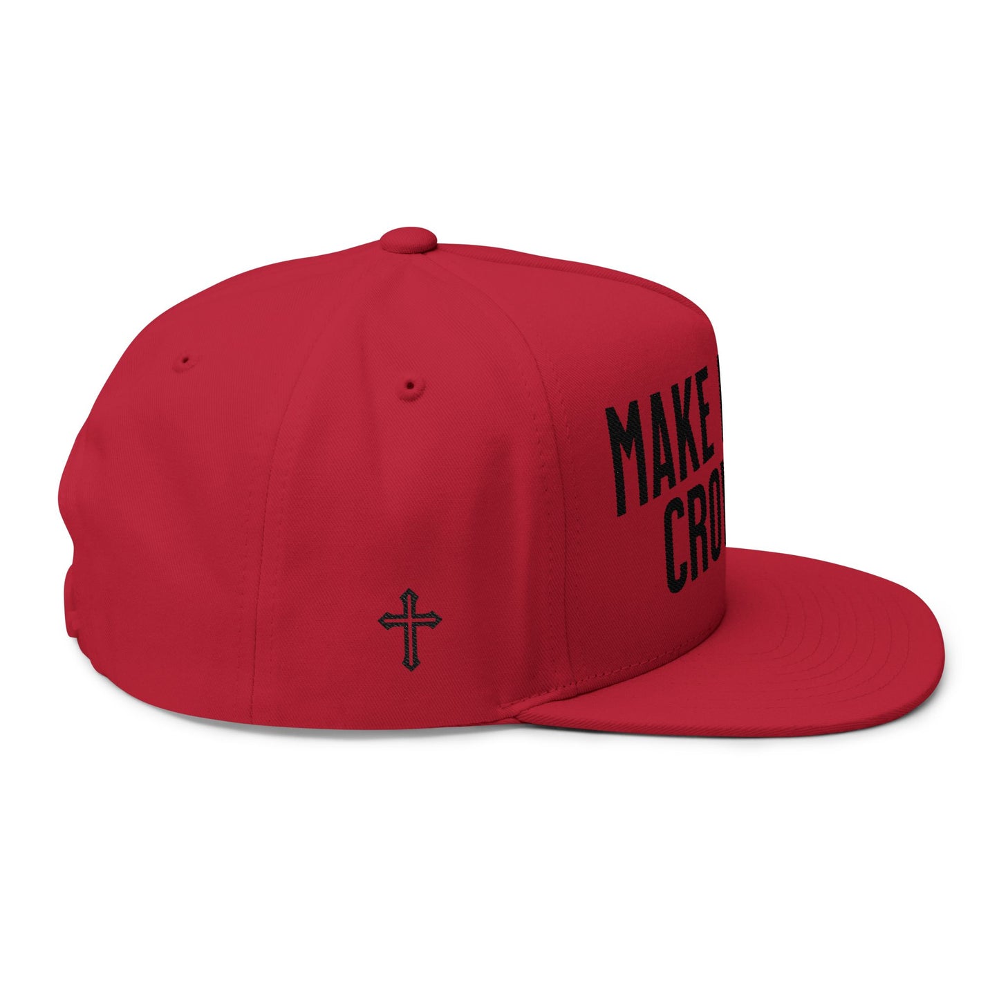 - Make Heaven Crowded - Embroidered Flat Bill Cap