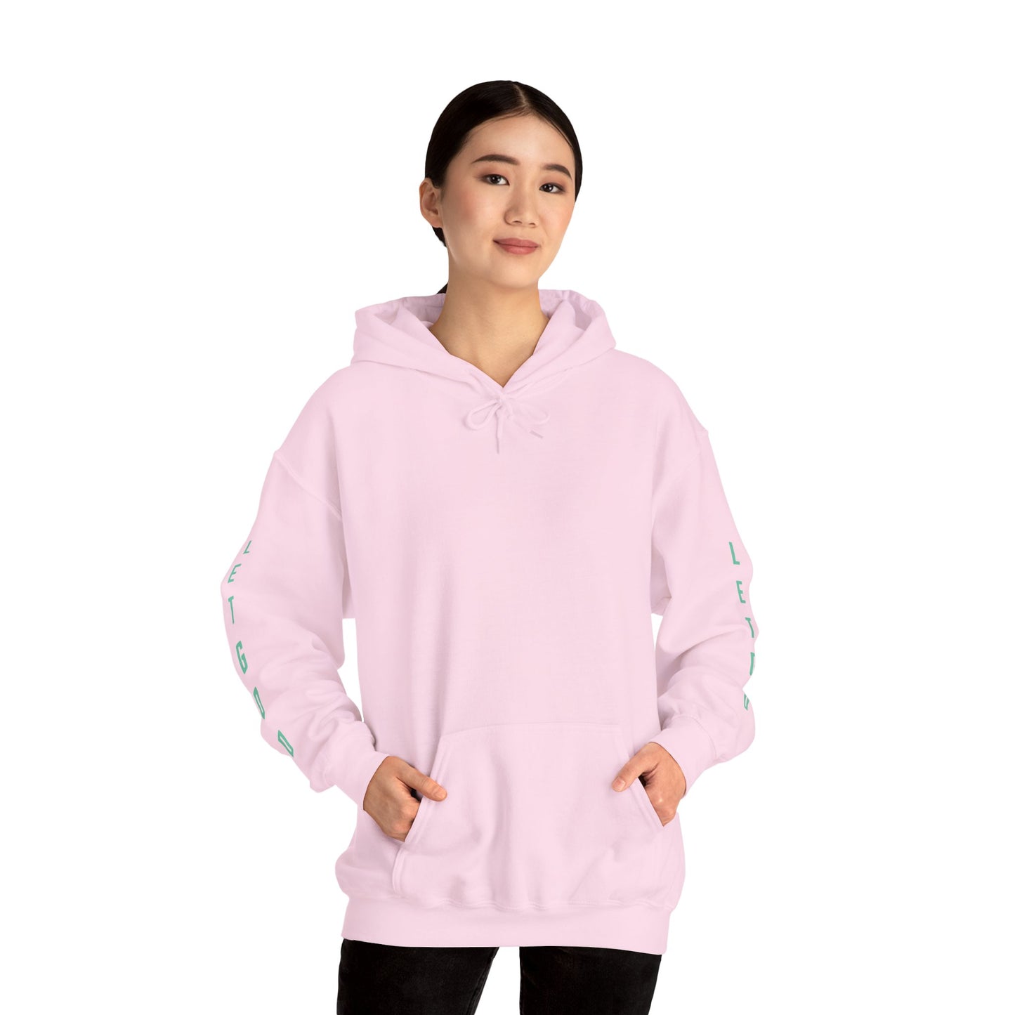 Let Go and Let God Hoodie — Cozy Faith-Inspired Pullover