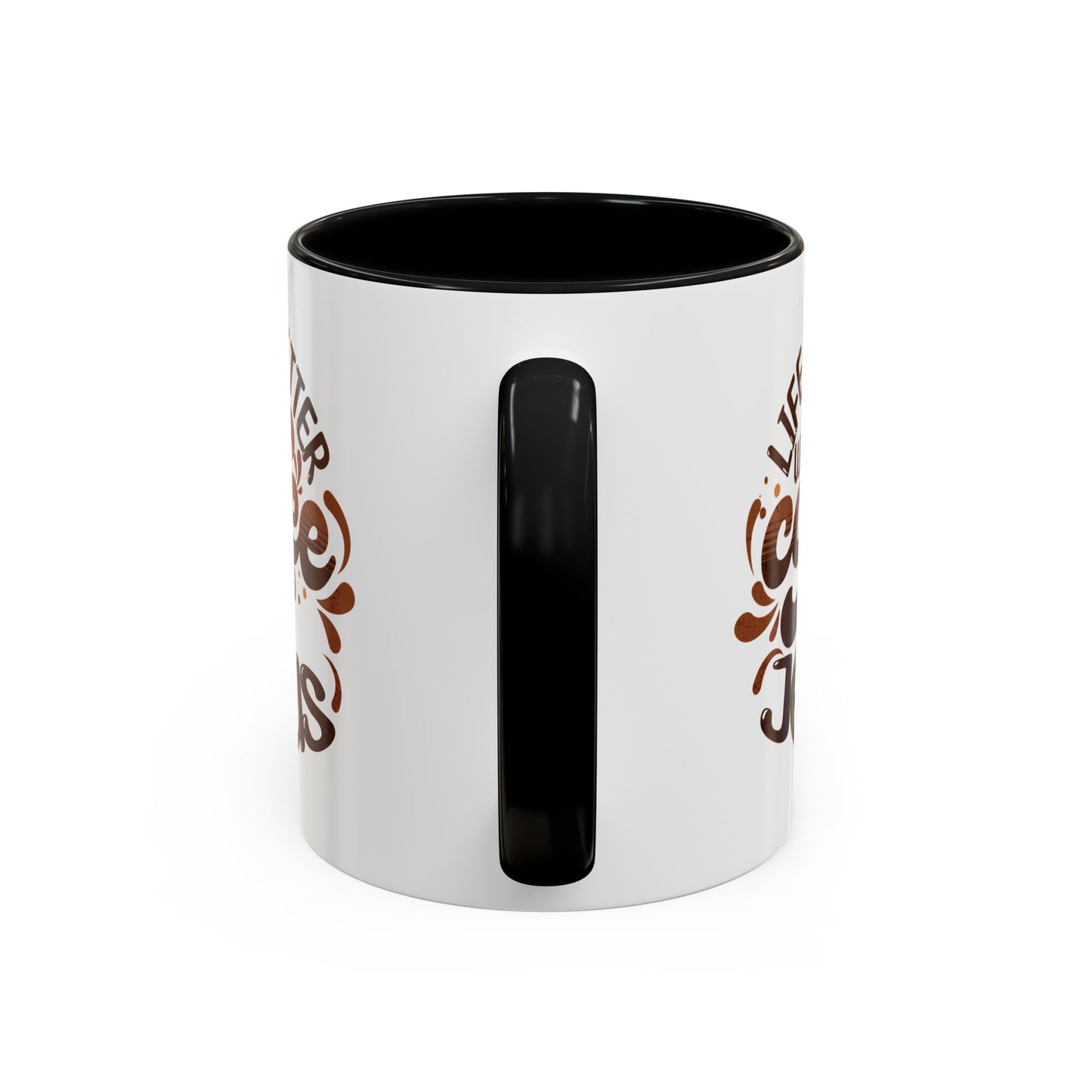 Bold "Life is Better with Coffee and Jesus" Coffee Mug - Unique Gift for Coffee and Jesus Lovers, Home Decor, Motivational Tea Cup, Office Mug, Fun Birthday Present