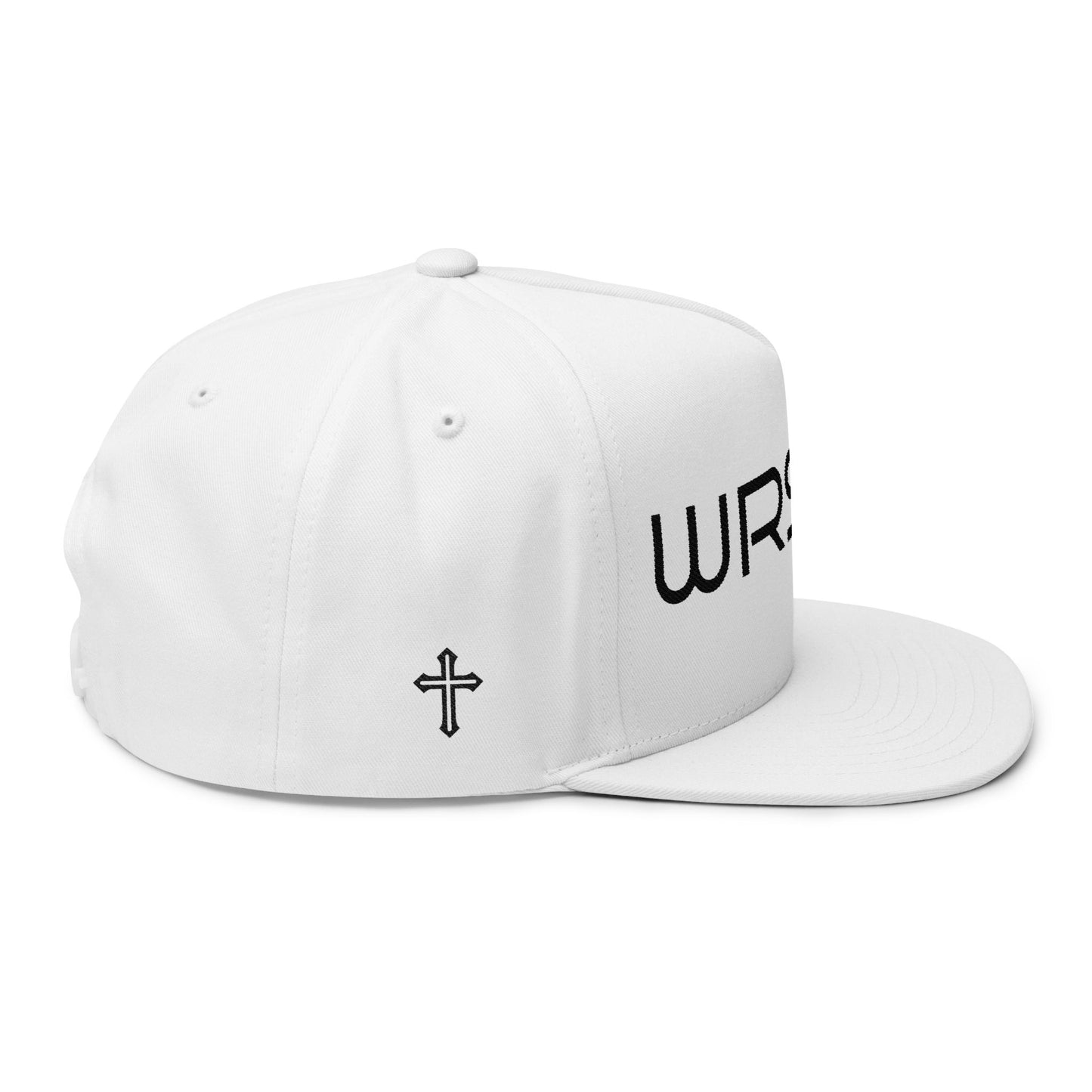 - WRSHP - Embroidered Flat Bill Cap