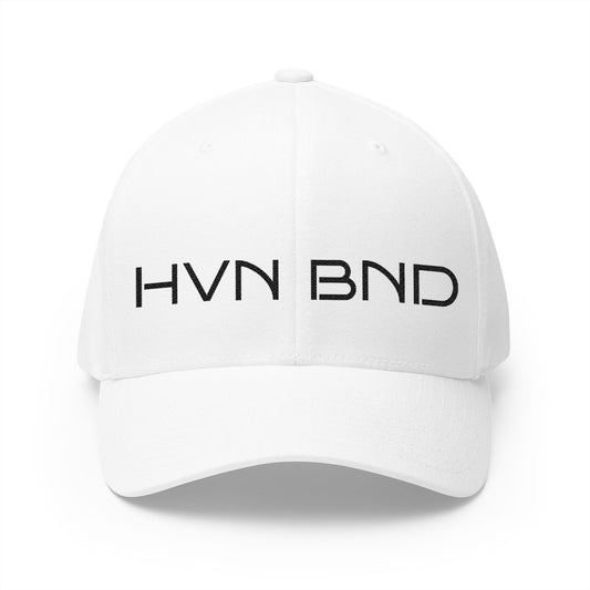 —  HVN BND  — Embroidered Closed-Back Hat
