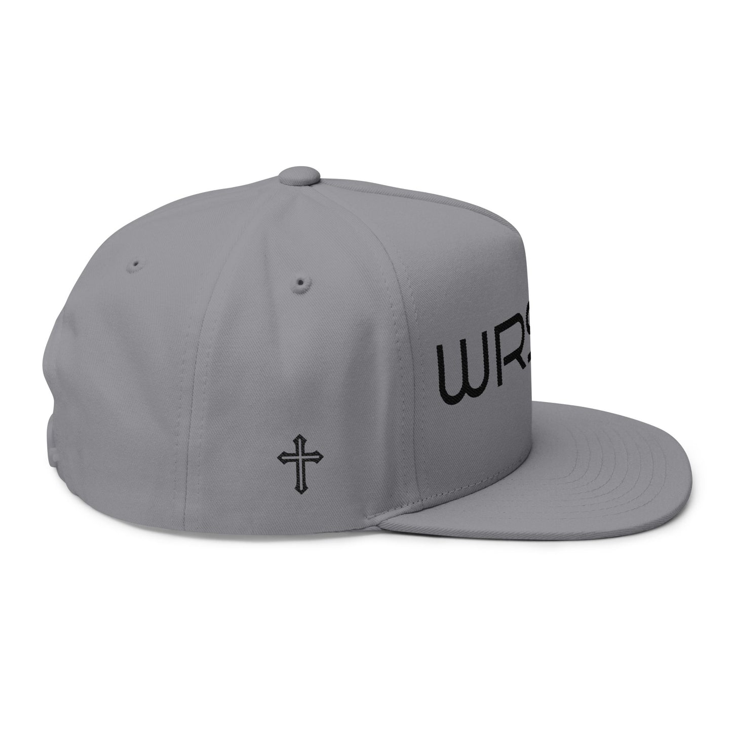 - WRSHP - Embroidered Flat Bill Cap