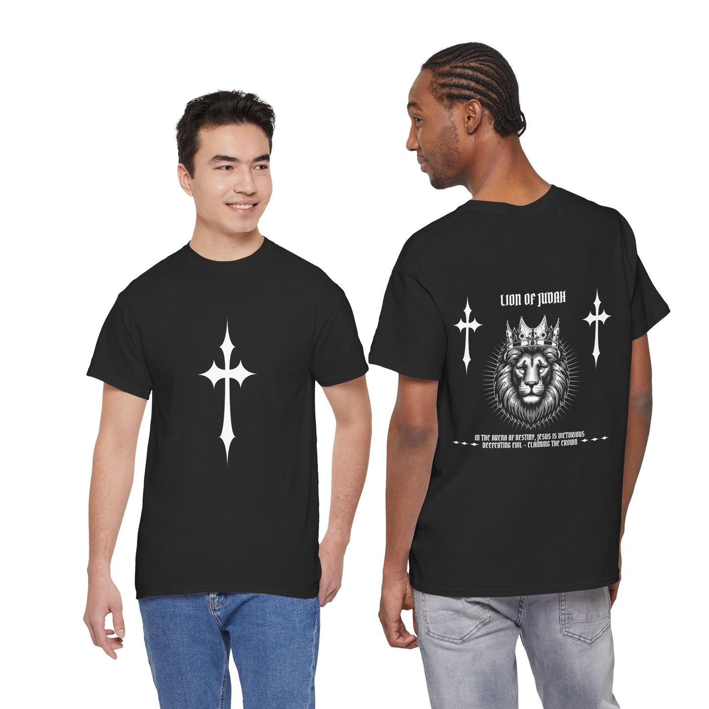 Lion of Judah Faith Tee — 'Your Faith Deserves Quality That Lasts'