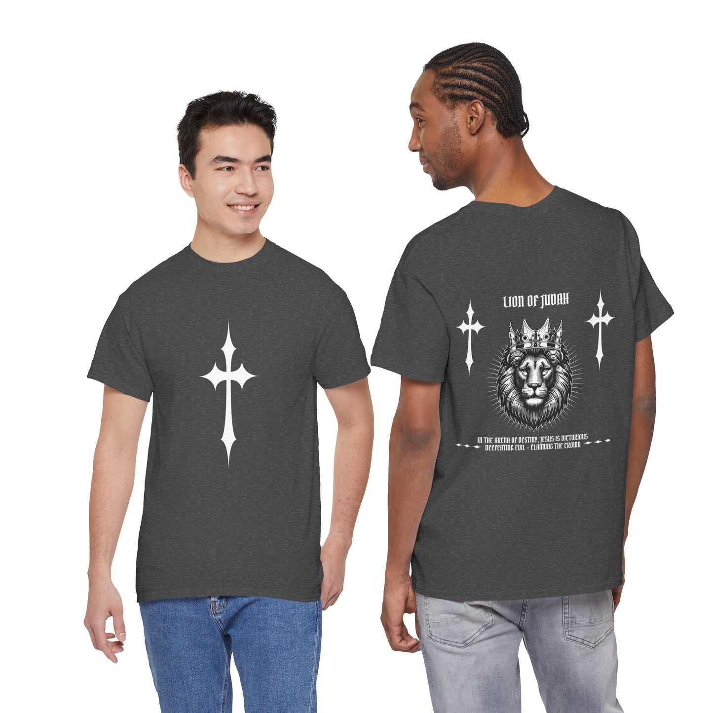Lion of Judah Faith Tee — 'Your Faith Deserves Quality That Lasts'