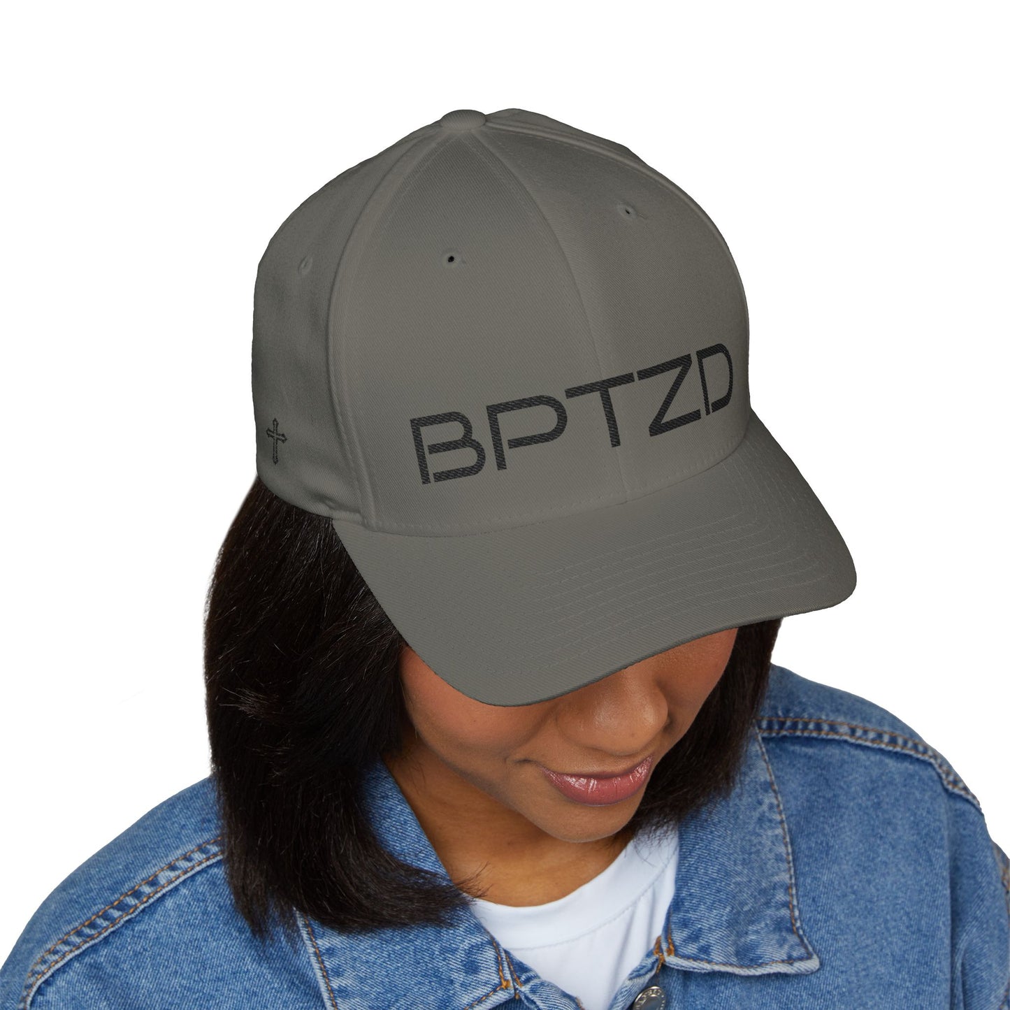 —  BPTZD  — Embroidered Closed-Back Hat