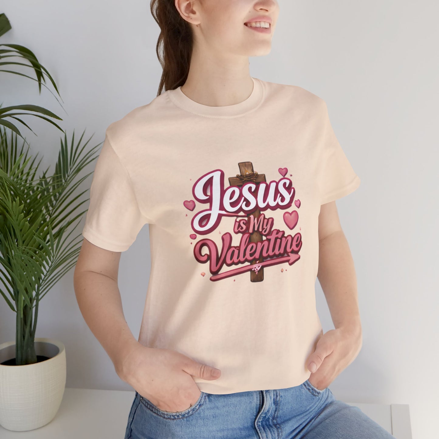 - Jesus Is My Valentine -  T-Shirt