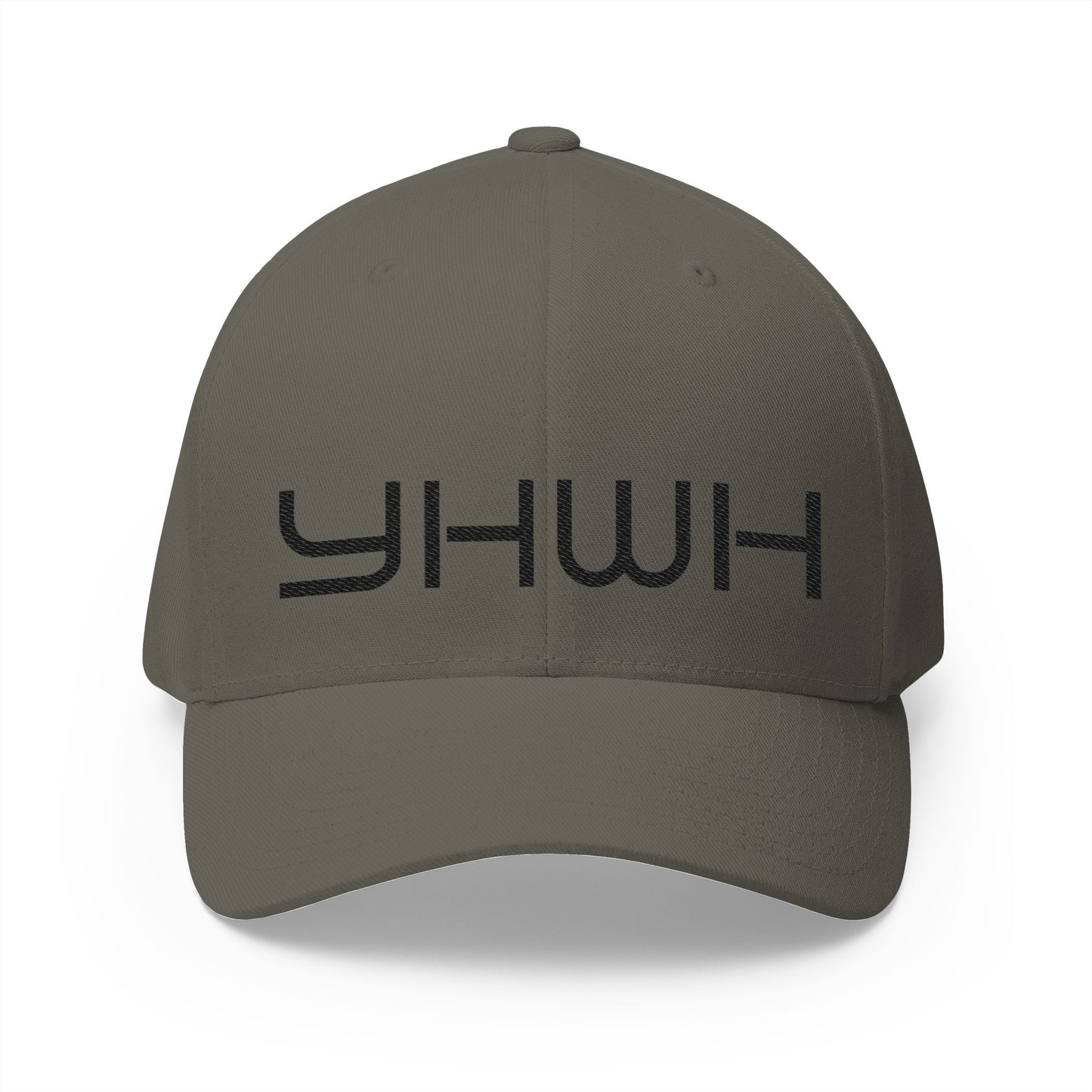 —  YHWH  — Embroidered Closed-Back Hat