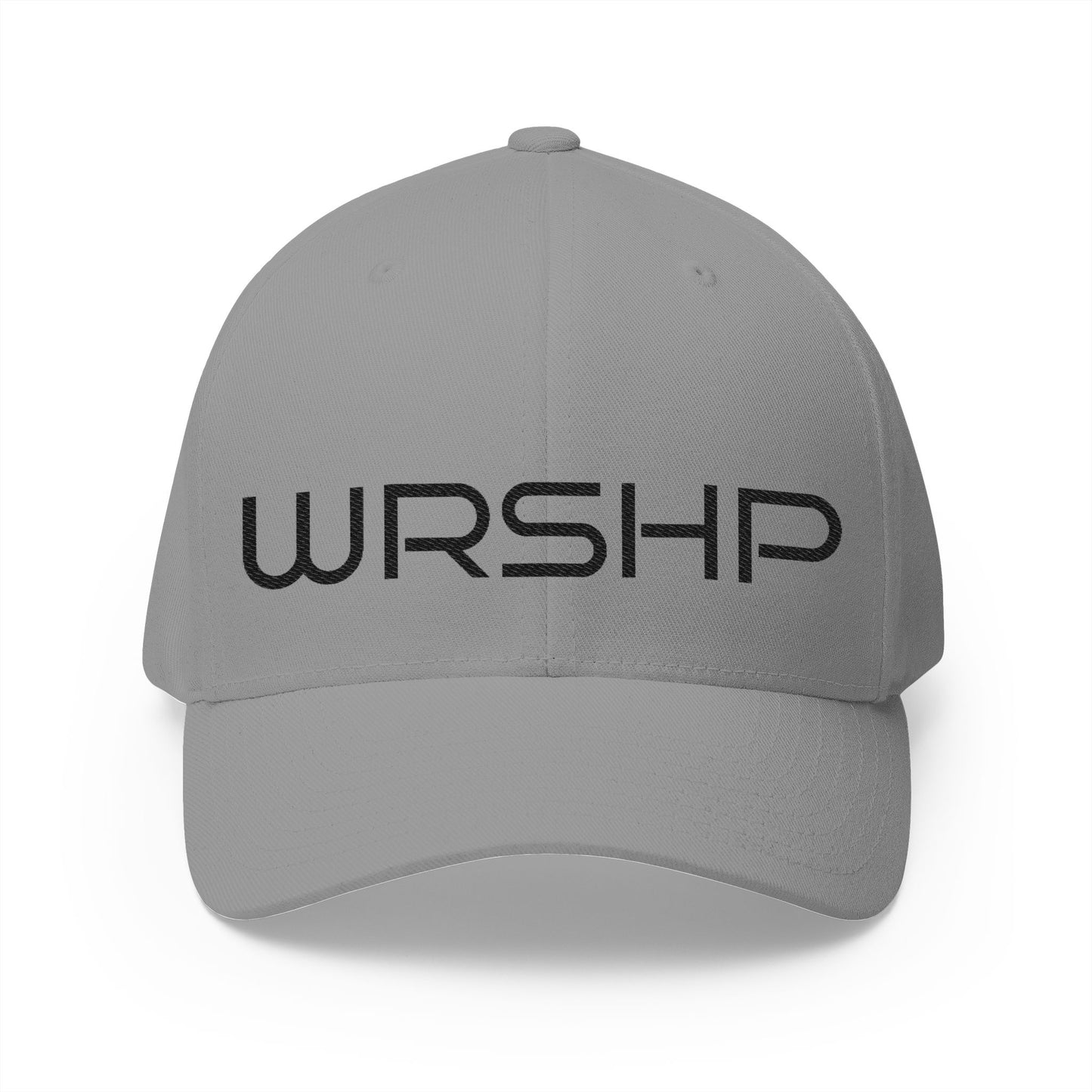 —  WRSHP  — Embroidered Closed-Back Hat
