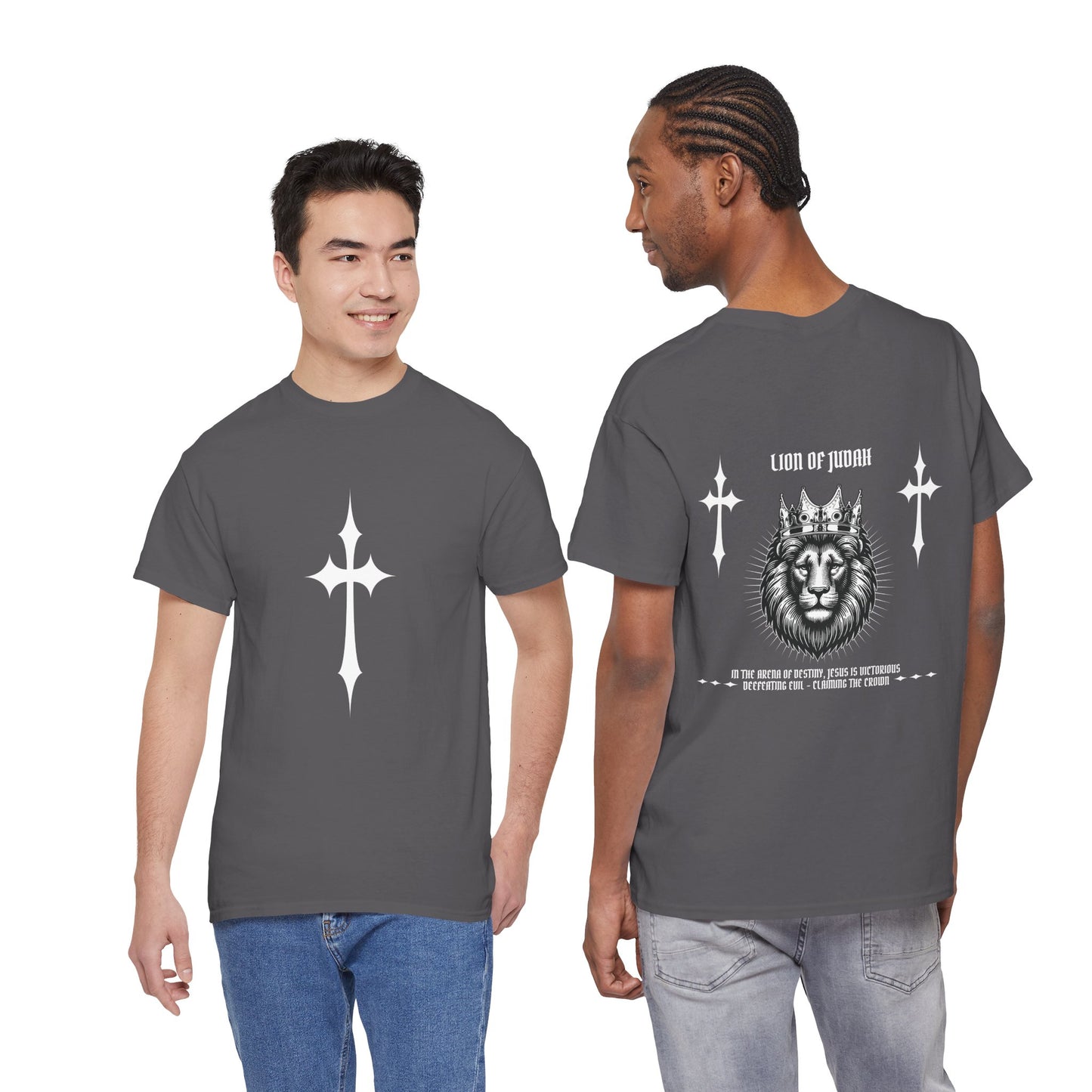 Lion of Judah Faith Tee — 'Your Faith Deserves Quality That Lasts'