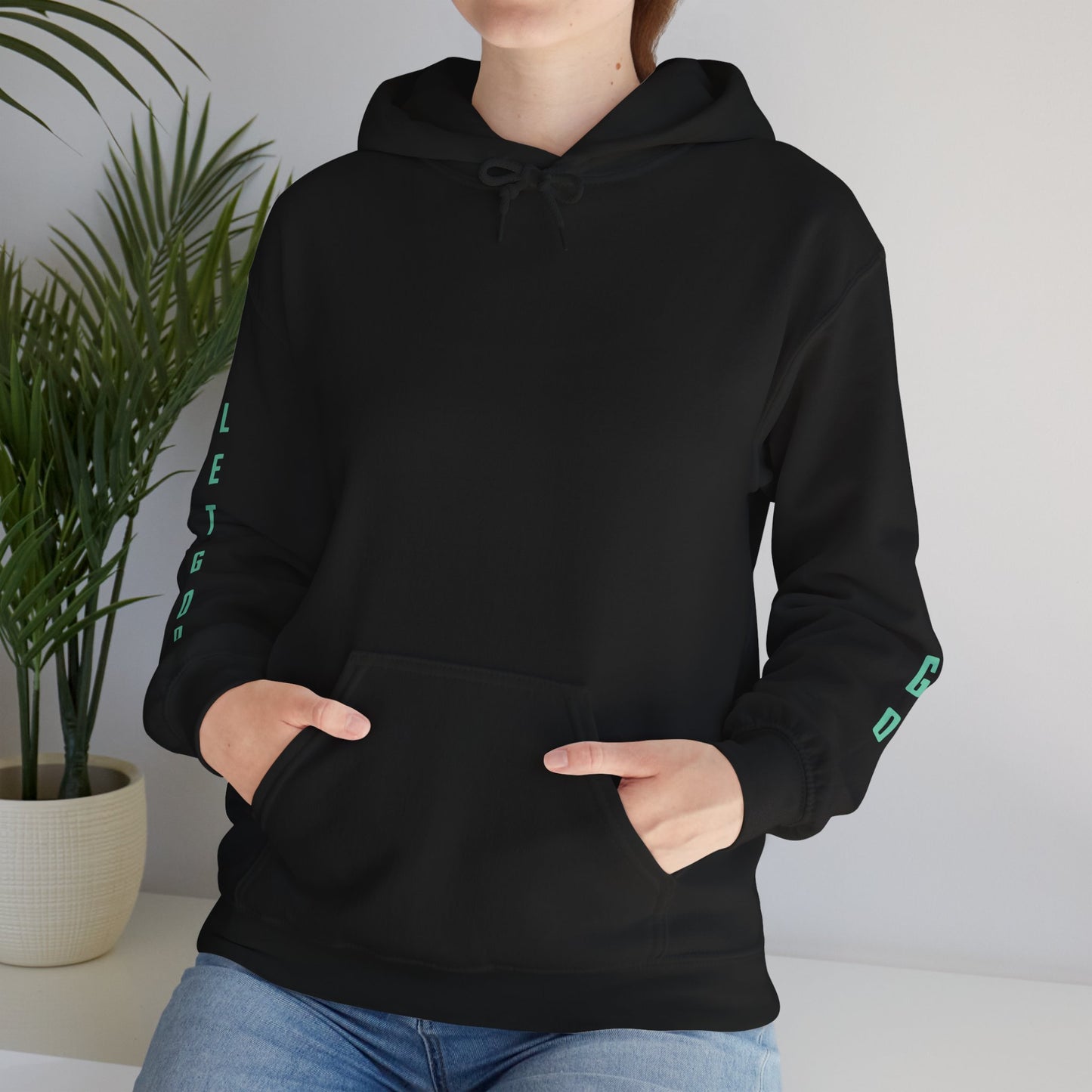 Let Go and Let God Hoodie — Cozy Faith-Inspired Pullover