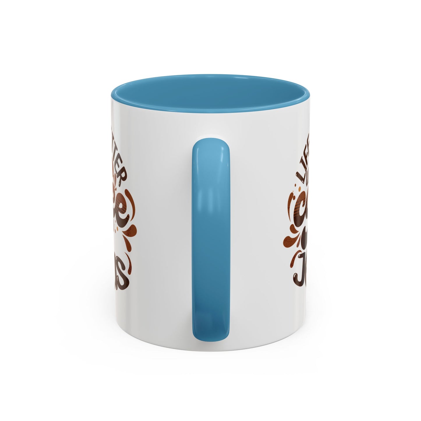 Bold "Life is Better with Coffee and Jesus" Coffee Mug - Unique Gift for Coffee and Jesus Lovers, Home Decor, Motivational Tea Cup, Office Mug, Fun Birthday Present