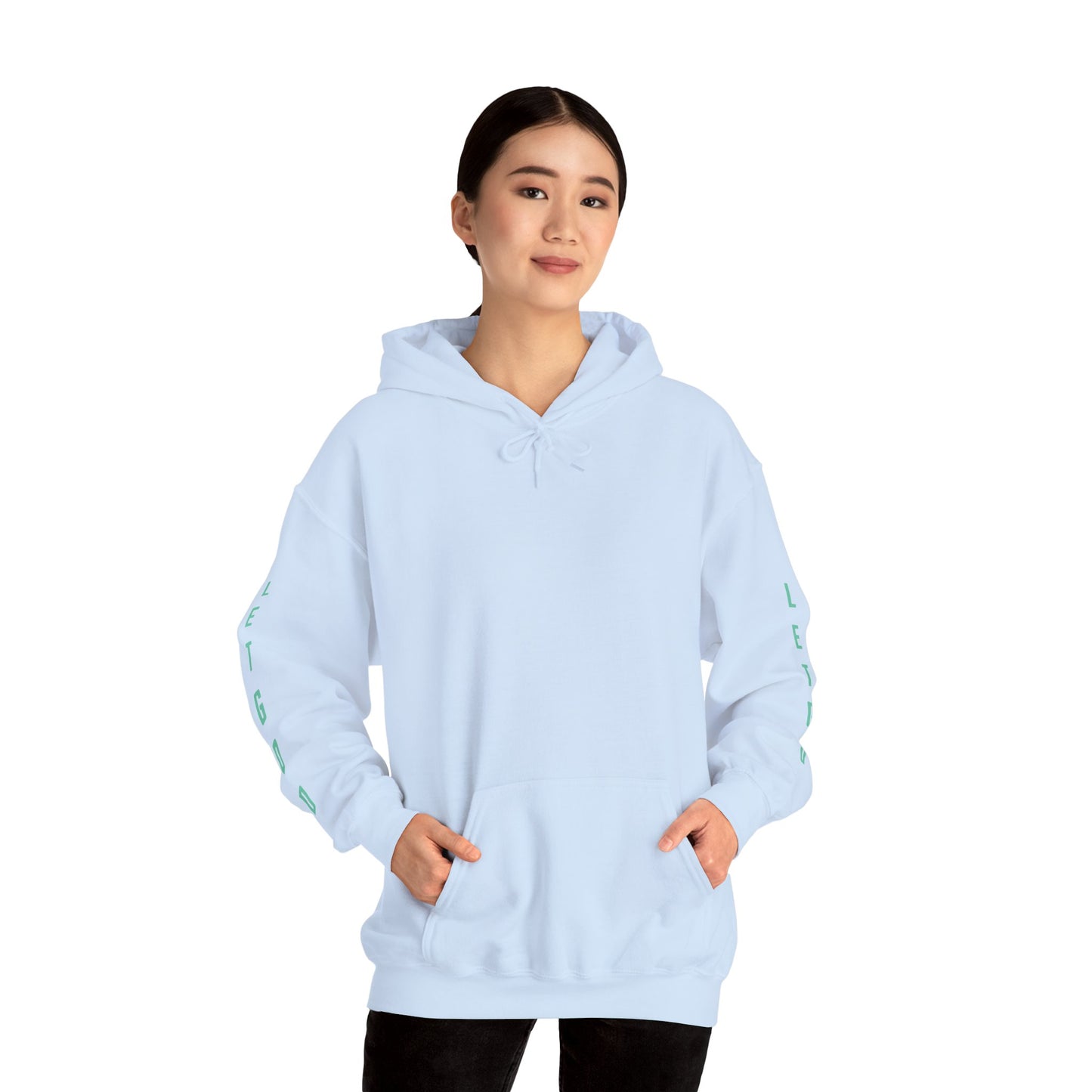 Let Go and Let God Hoodie — Cozy Faith-Inspired Pullover