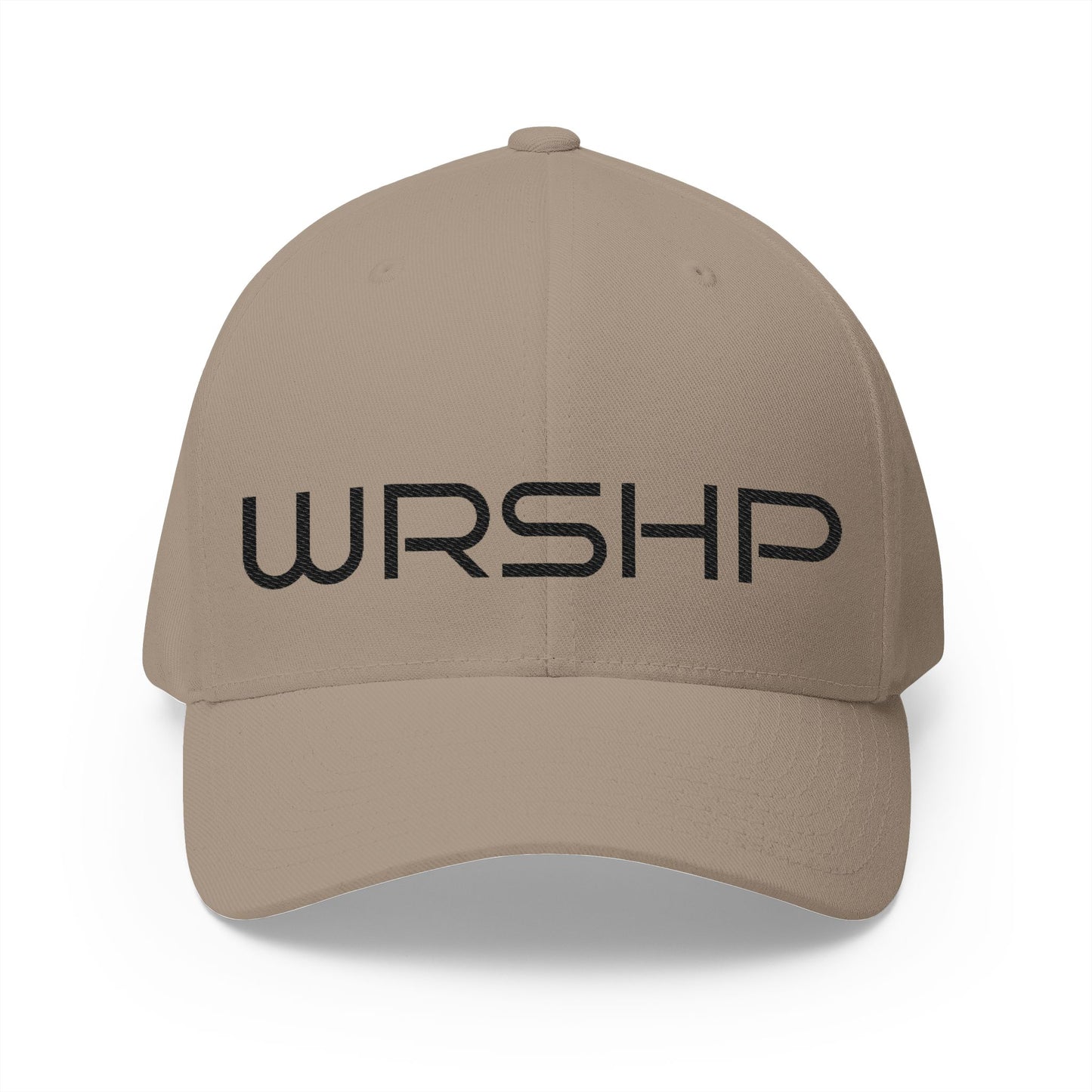 —  WRSHP  — Embroidered Closed-Back Hat