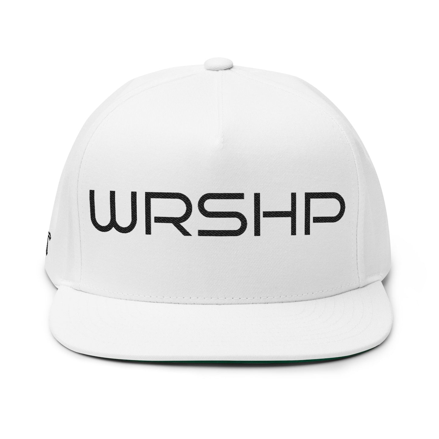 - WRSHP - Embroidered Flat Bill Cap
