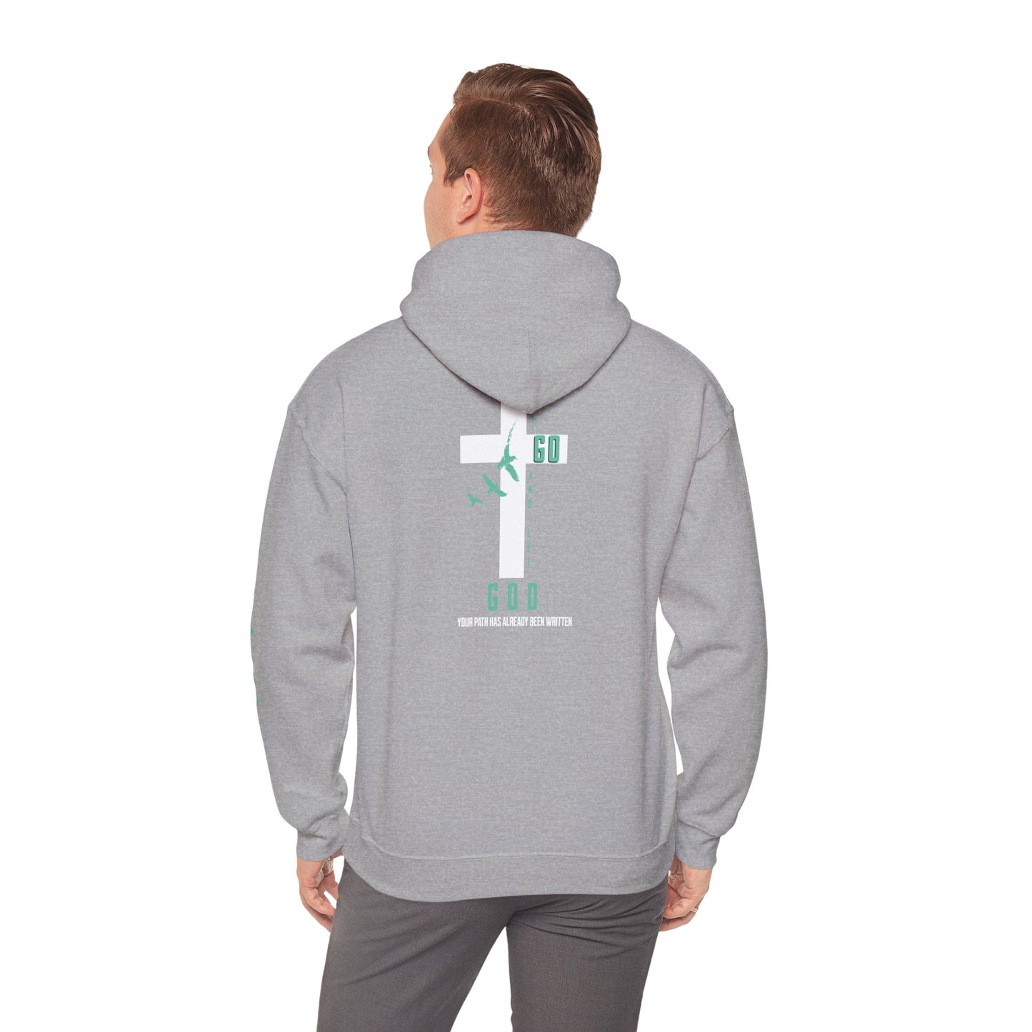 Let Go and Let God Hoodie — Cozy Faith-Inspired Pullover