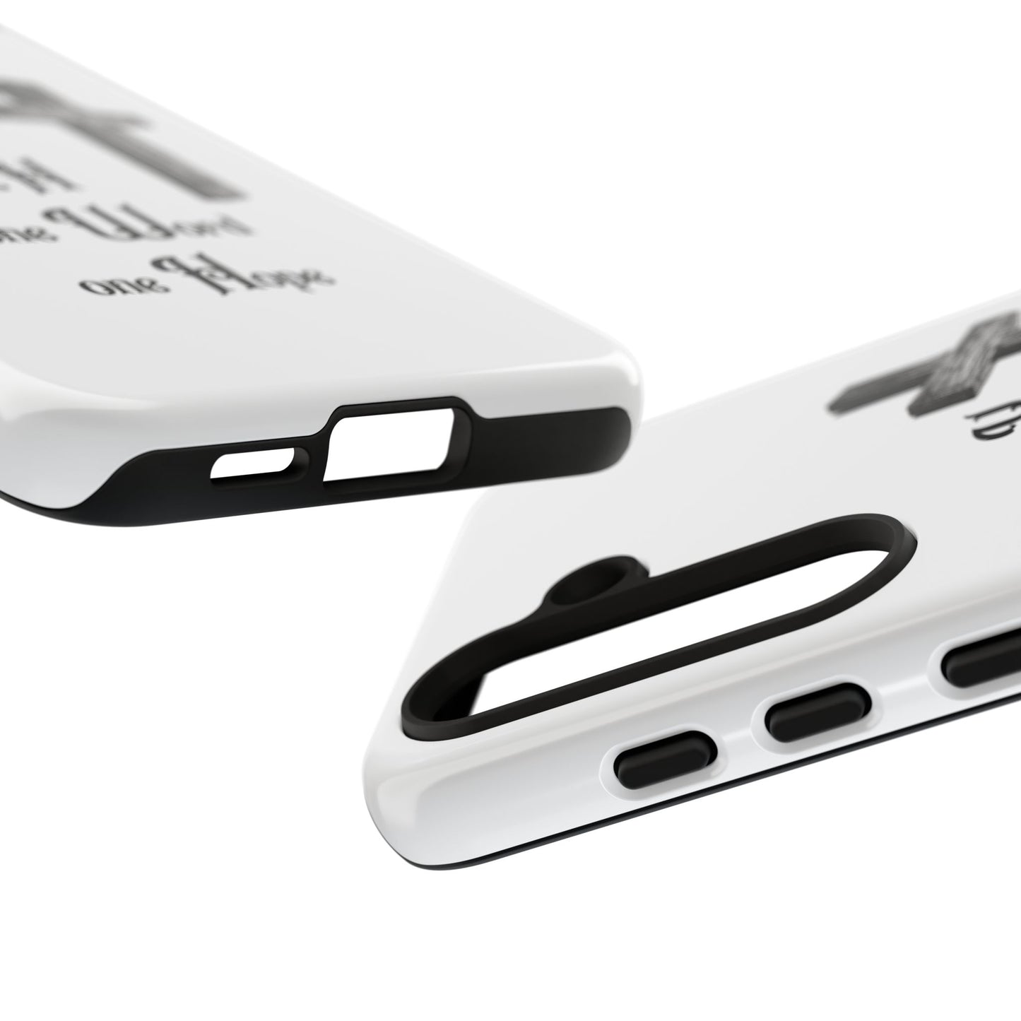 Christian Phone Case with Inspirational Quote, Spiritual Tough Cases, Hopeful Tech Accessory, Meaningful Gifts for Couples and Friends