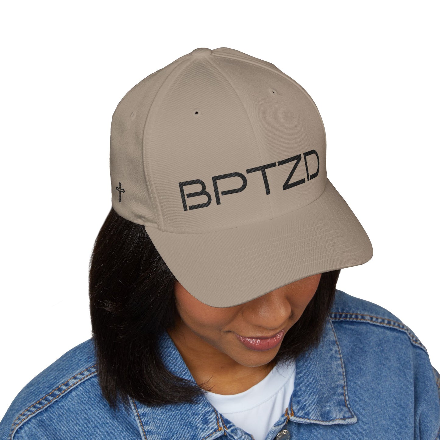 —  BPTZD  — Embroidered Closed-Back Hat