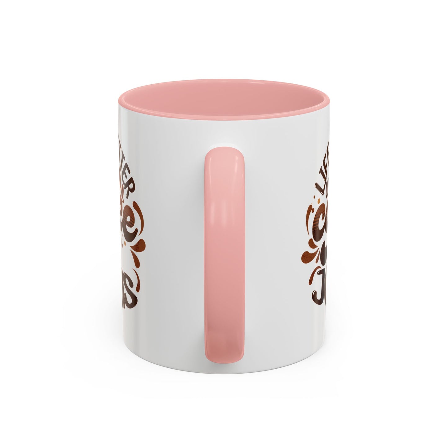 Bold "Life is Better with Coffee and Jesus" Coffee Mug - Unique Gift for Coffee and Jesus Lovers, Home Decor, Motivational Tea Cup, Office Mug, Fun Birthday Present