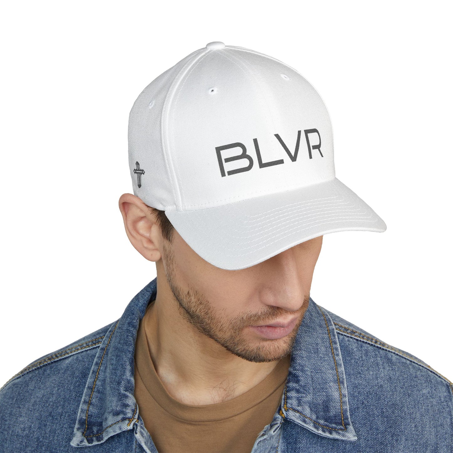 —  BLVR  — Embroidered Closed-Back Hat