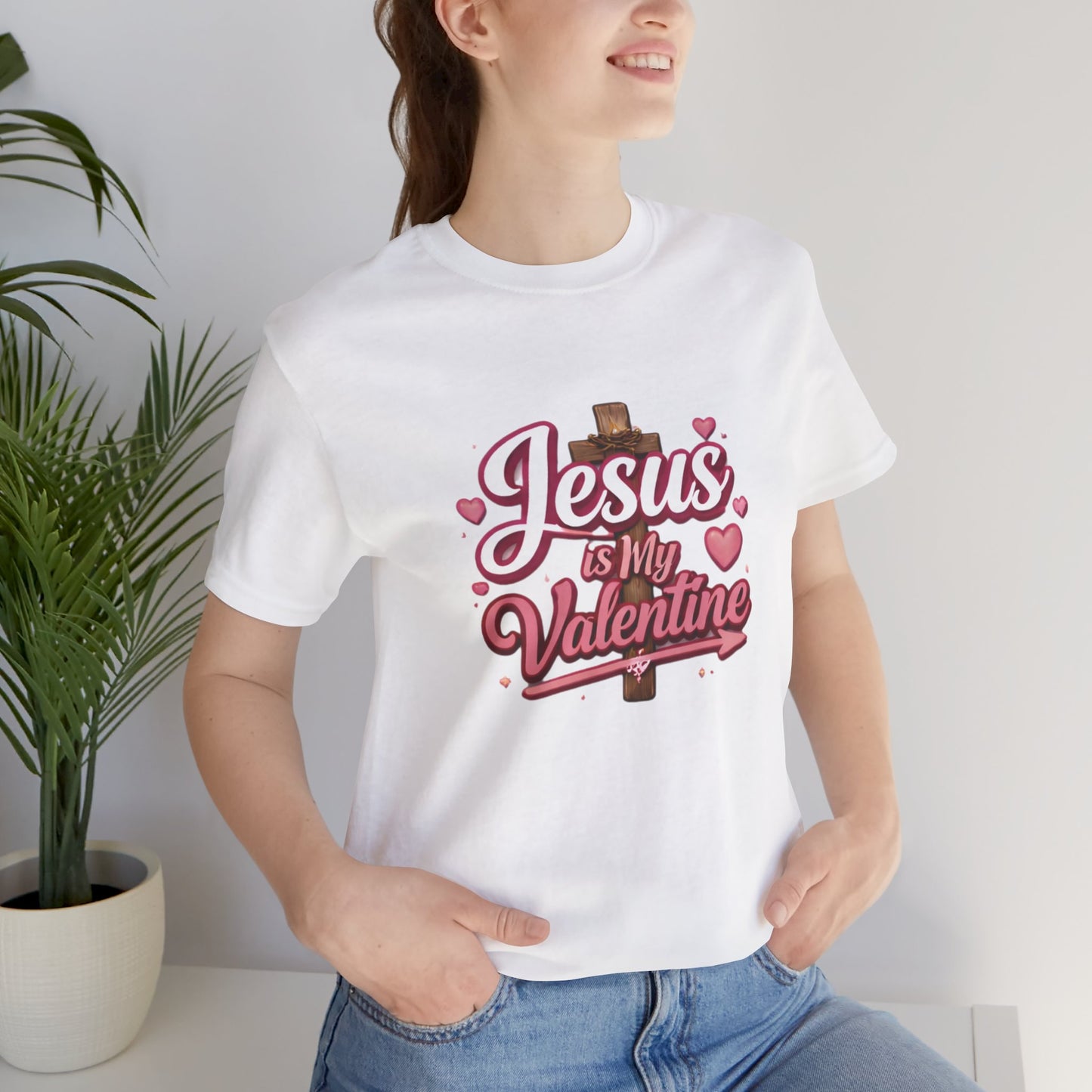 - Jesus Is My Valentine -  T-Shirt