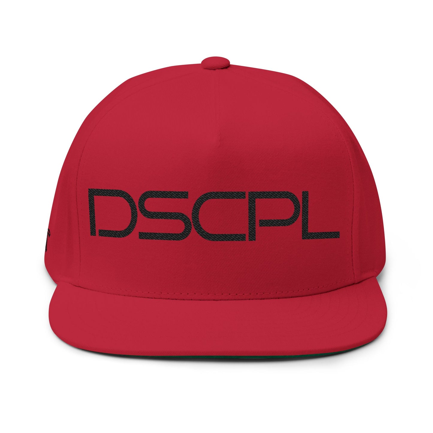 - DSCPL - Embroidered Flat Bill Cap