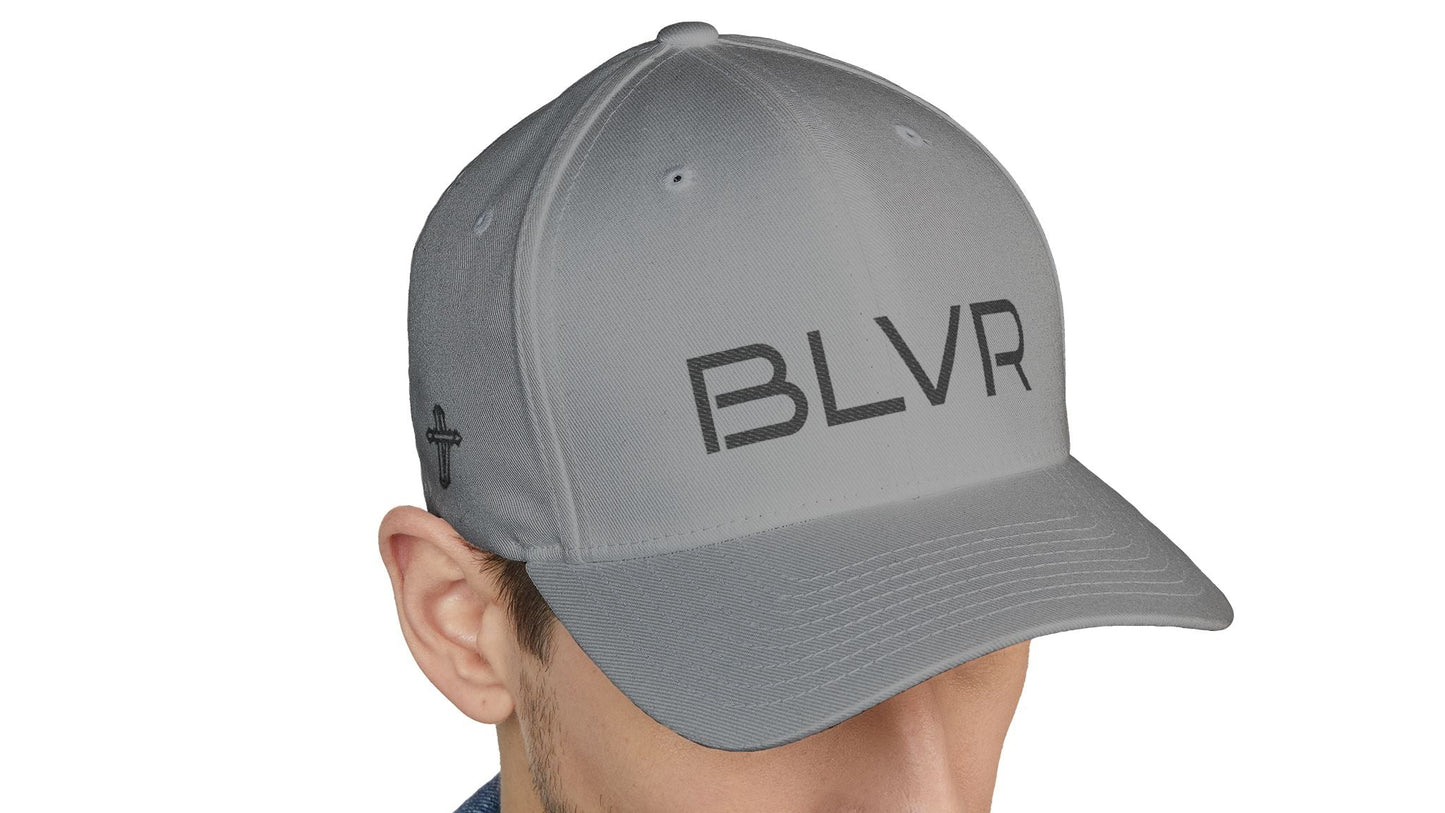 —  BLVR  — Embroidered Closed-Back Hat