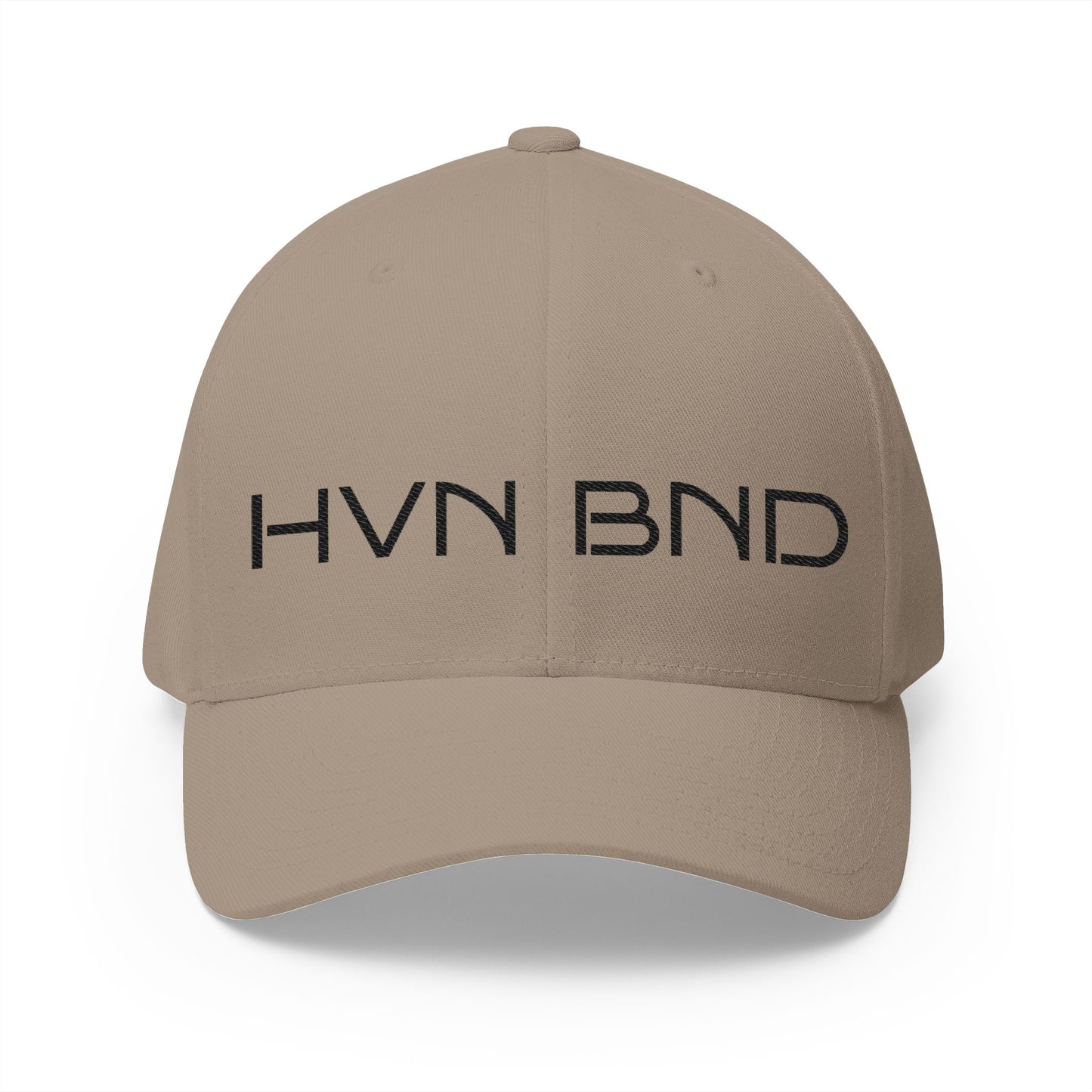 —  HVN BND  — Embroidered Closed-Back Hat