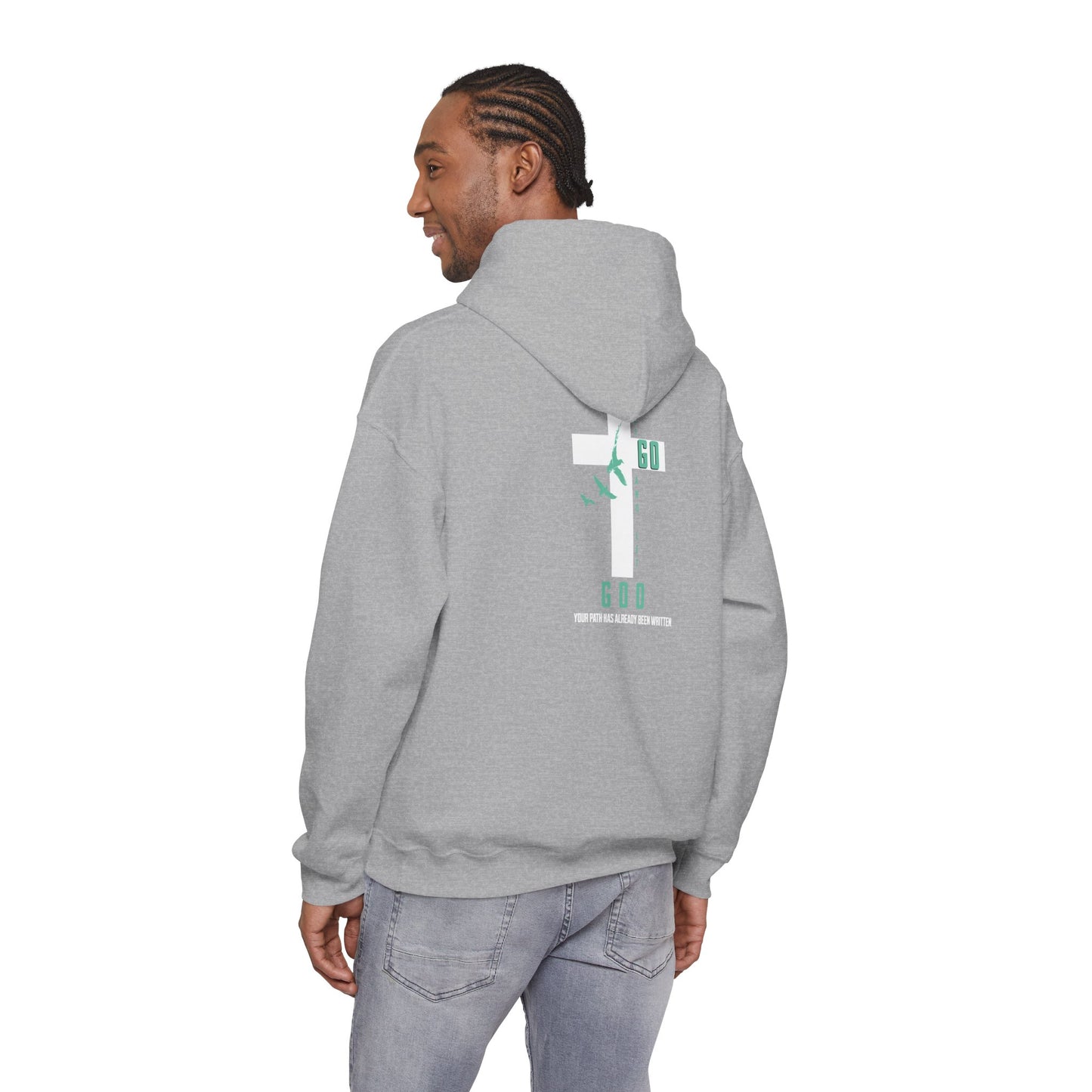 Let Go and Let God Hoodie — Cozy Faith-Inspired Pullover