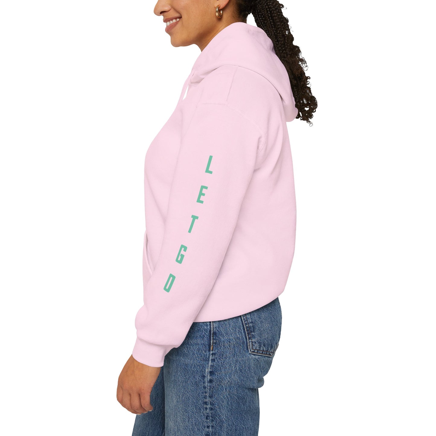Let Go and Let God Hoodie — Cozy Faith-Inspired Pullover