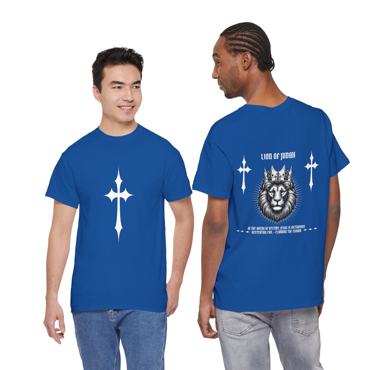 Lion of Judah Faith Tee — 'Your Faith Deserves Quality That Lasts'