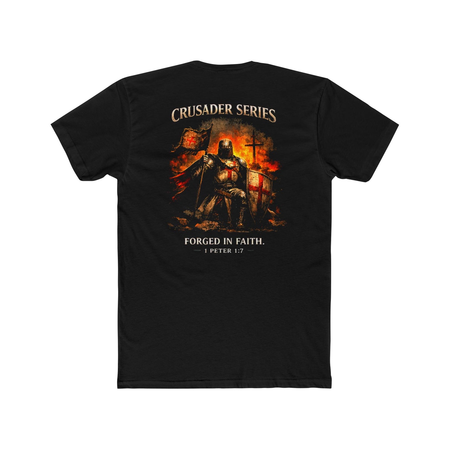 'Forged in Faith' - Crusader Series Tee