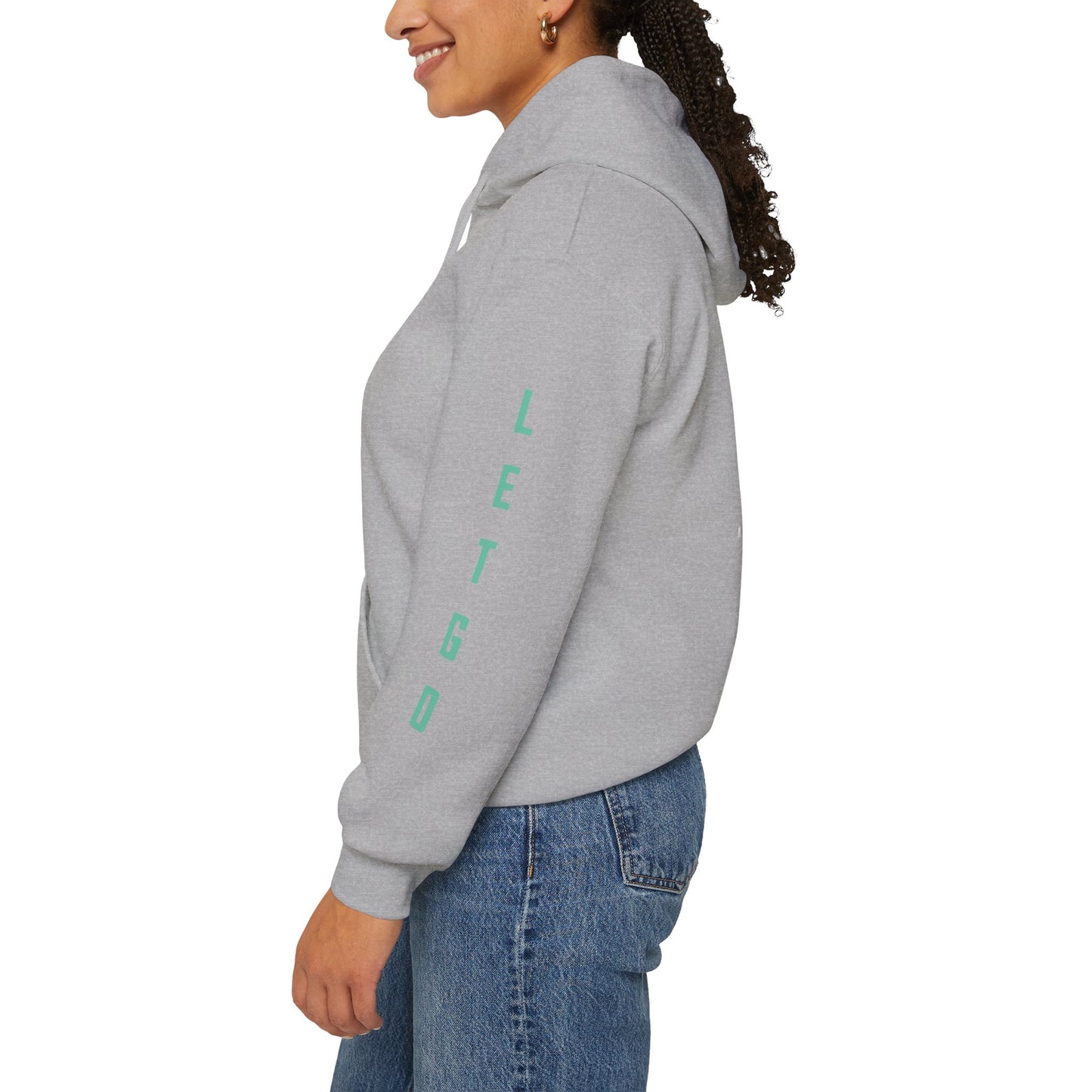 Let Go and Let God Hoodie — Cozy Faith-Inspired Pullover