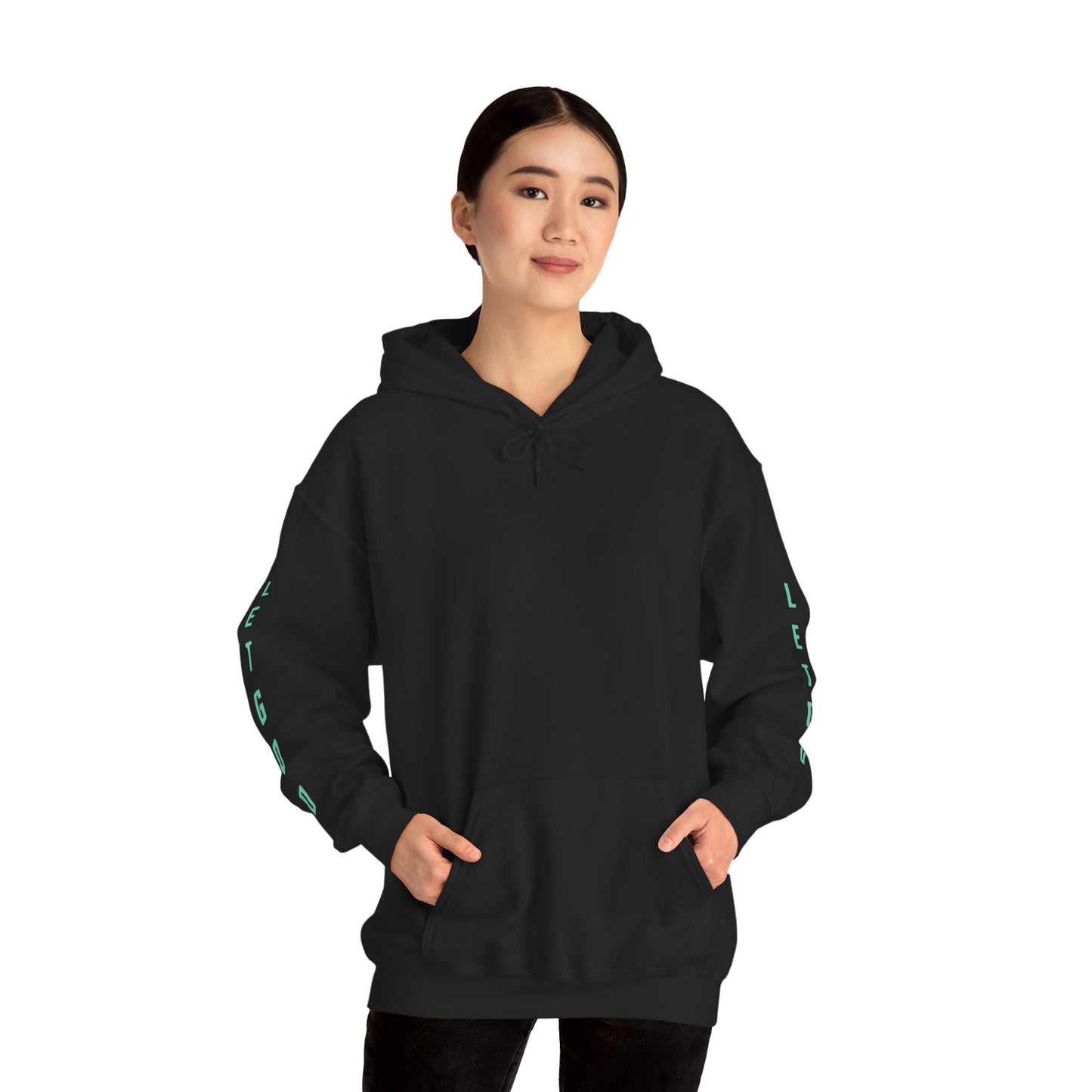 Let Go and Let God Hoodie — Cozy Faith-Inspired Pullover