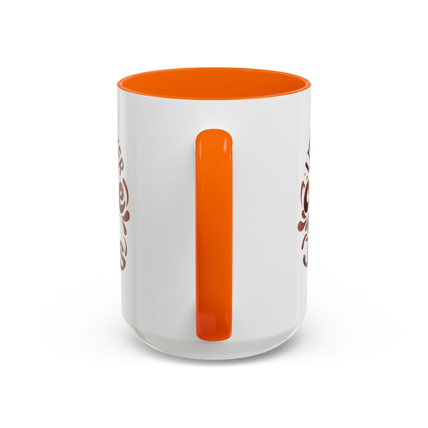 Accent Coffee Mug — "Two Things That Never Fail" Faith & Caffeine Inspirational Mug (11/15oz)
