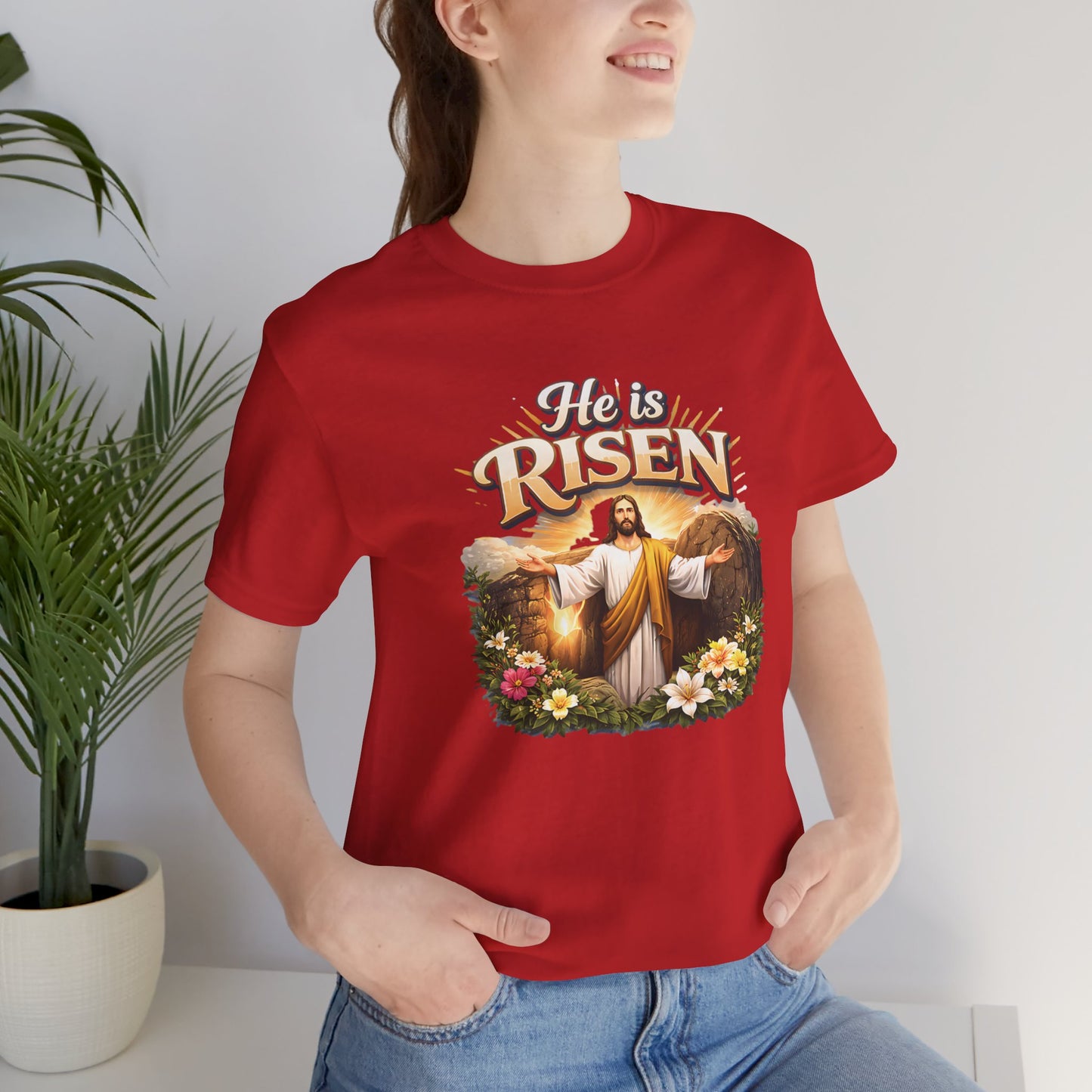 - He Is Risen -  T-Shirt