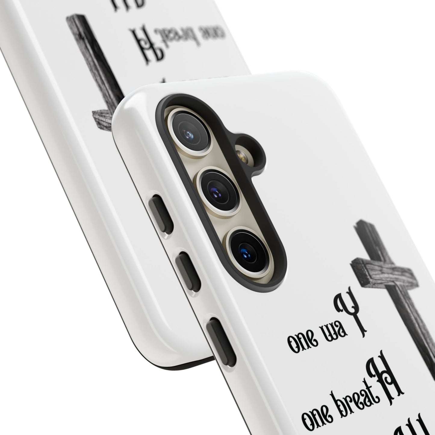 Christian Phone Case with Inspirational Quote, Spiritual Tough Cases, Hopeful Tech Accessory, Meaningful Gifts for Couples and Friends
